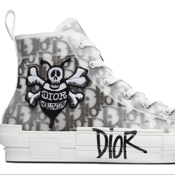 Dior | Shoes | X Shawn Stussy Canvas Oblique Mens Bee B23 High Top